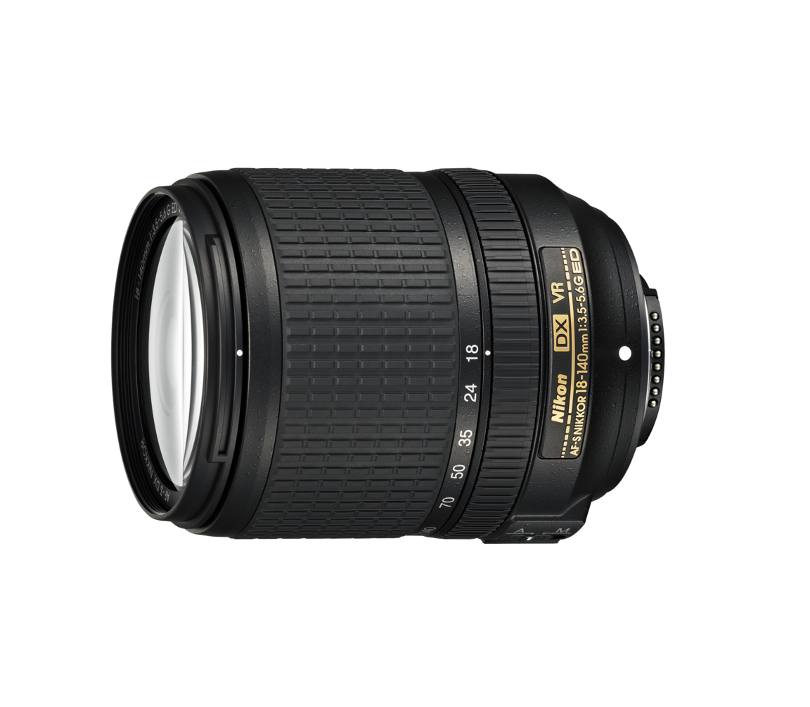 Nikon AF-S DX NIKKOR 18-140mm f/3.5-5.6G ED VR Lens | Camera Lens